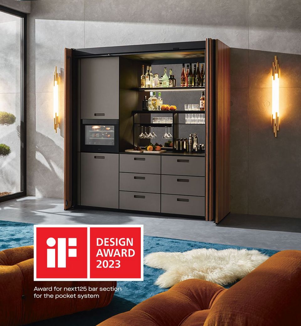 next125 Bareinteilung für Pocketsystem