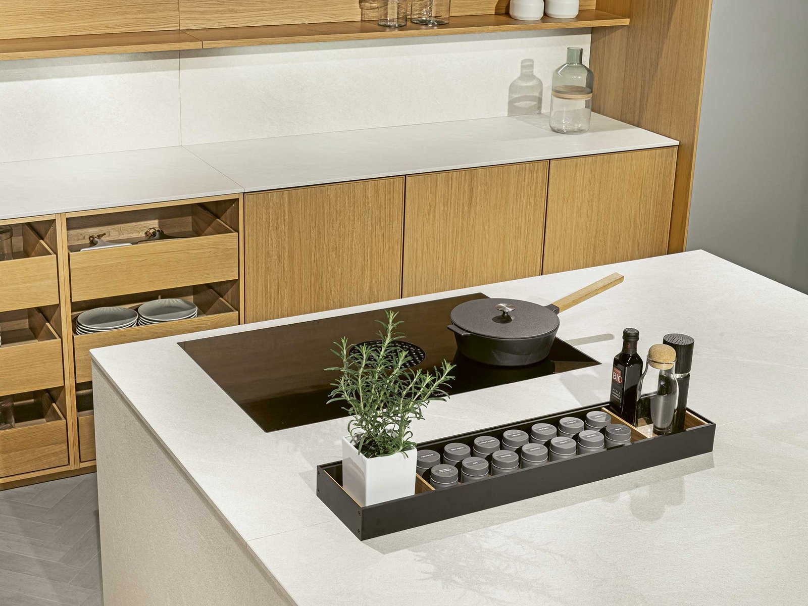 worktop storage rack