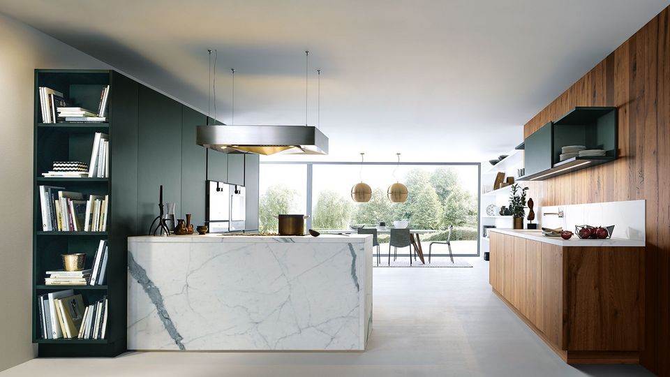 green kitchen