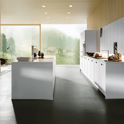 kitchen island and worktop