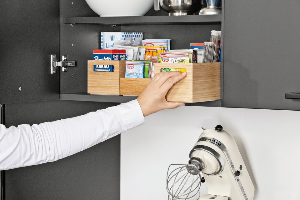 Flex-Boxen im Oberschrank