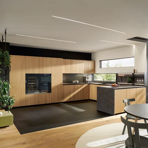 U form shaped kitchen