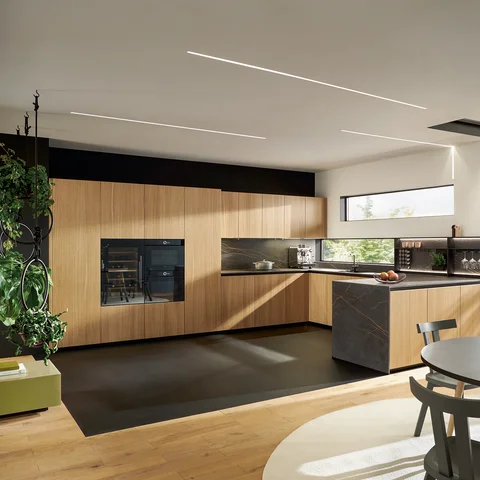 U form shaped kitchen