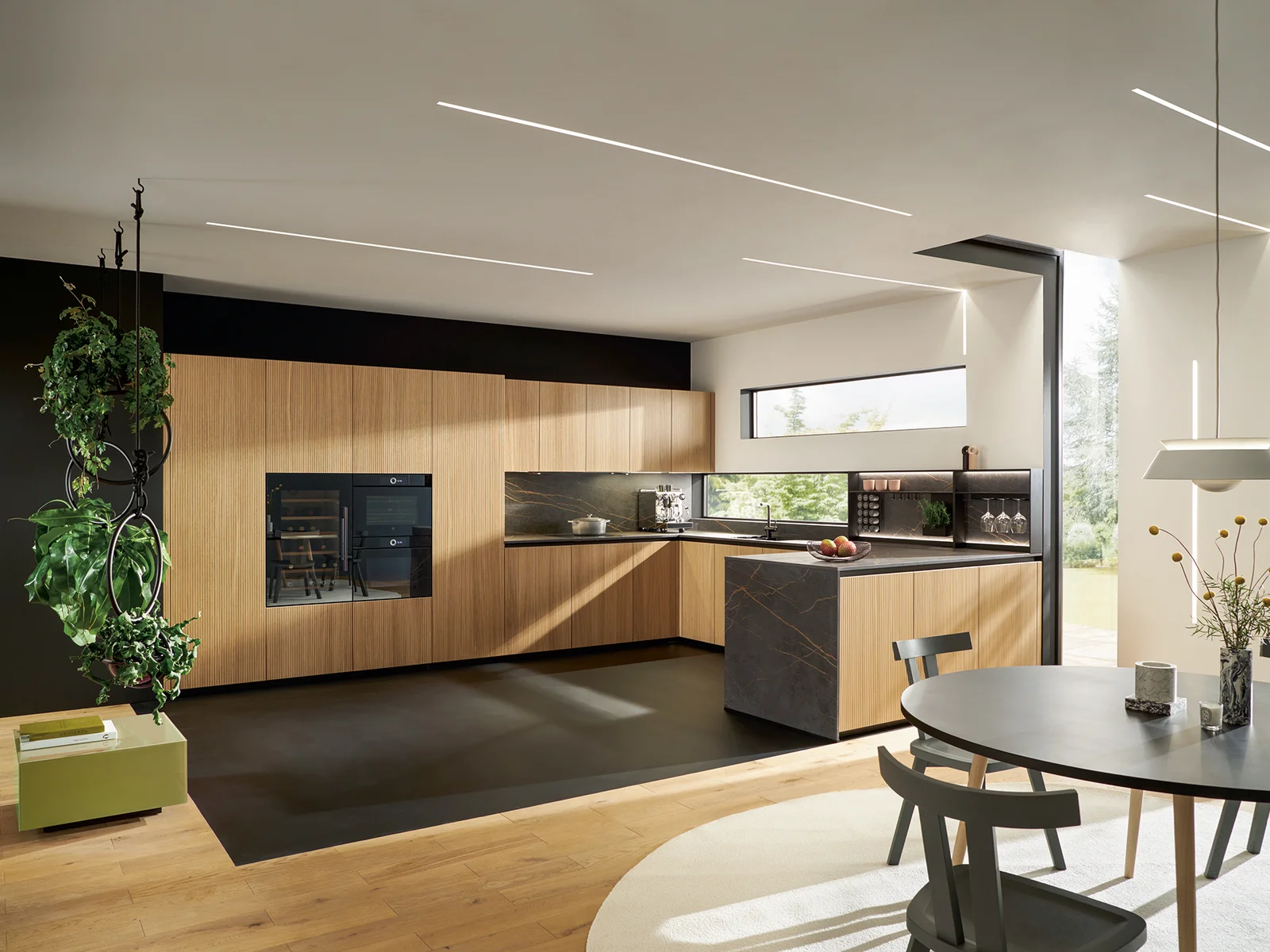 U form shaped kitchen