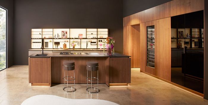 Walnuss front kitchen 