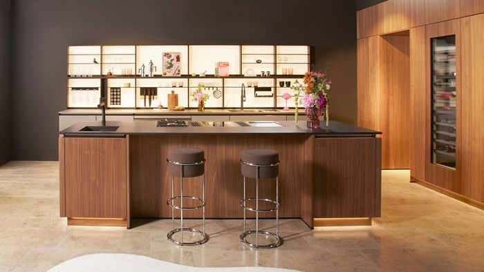 Walnuss front kitchen 