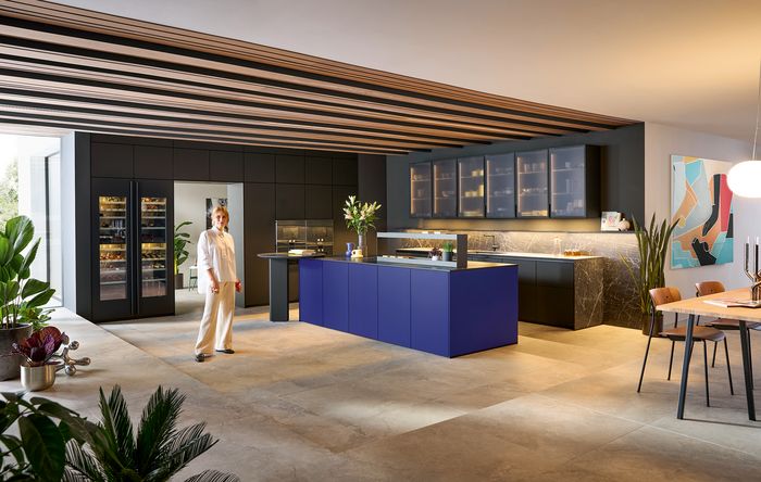 kitchen with a adjoining table