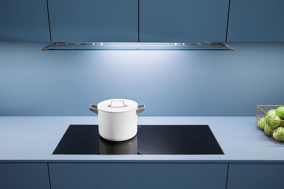 blue worktop