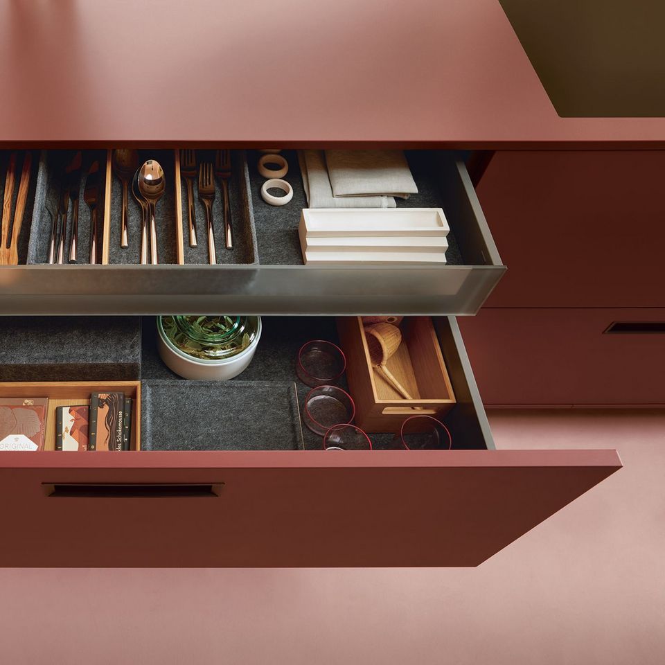 indian red kitchen