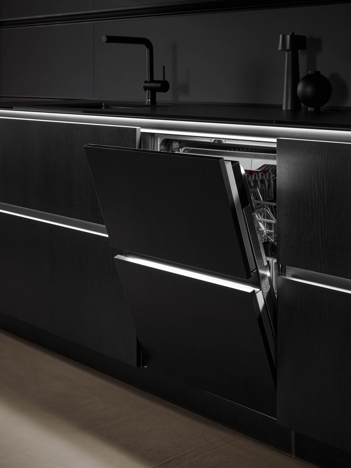 led lighting system for washing machines
