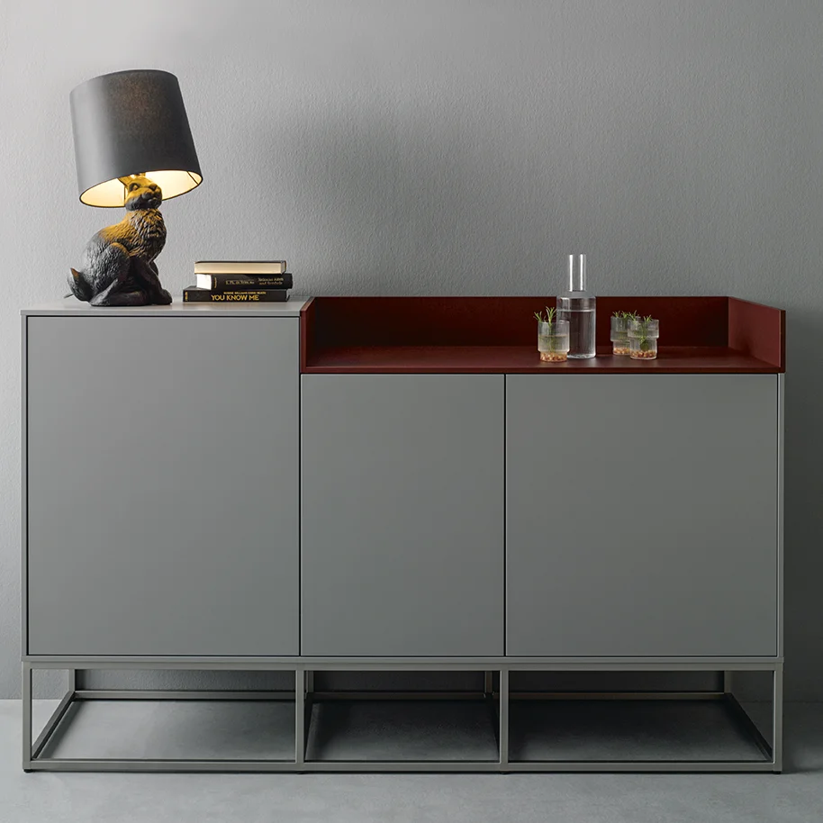 grey sideboard