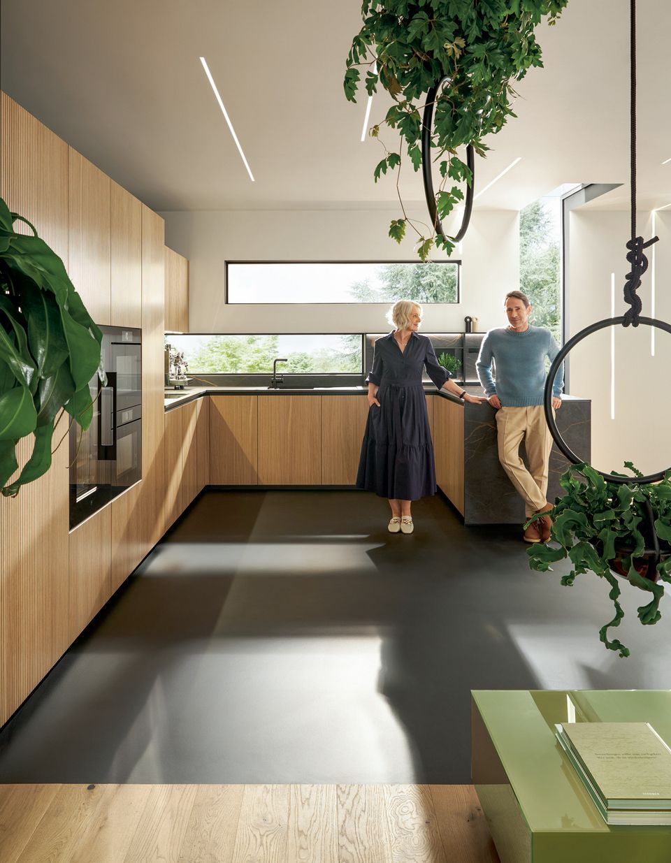 Freiheit beim Kochen L-formed kitchen