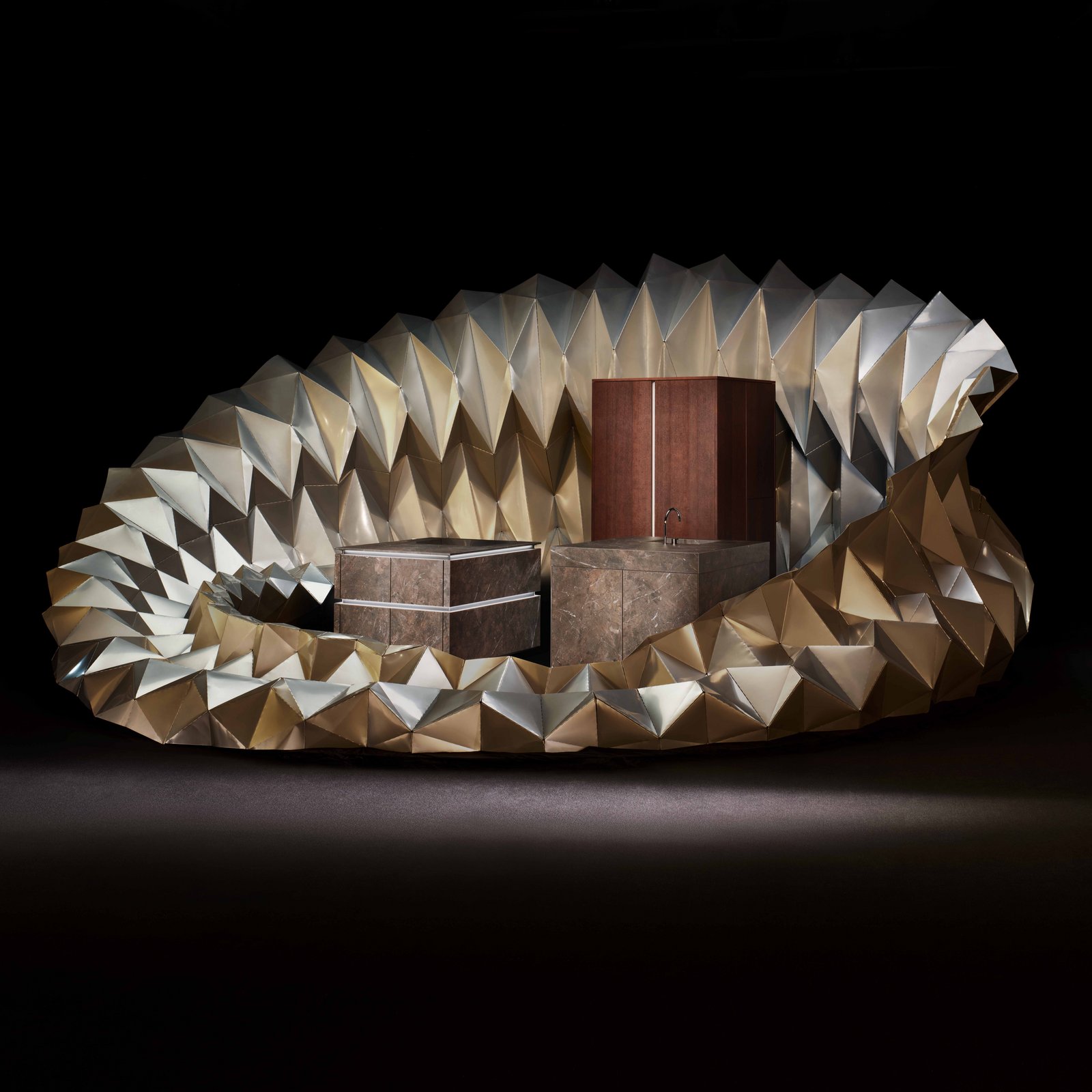 UN:FOLD Alu Installation