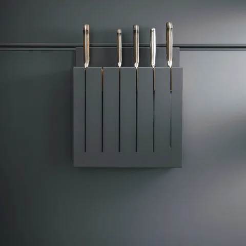 Cube 44 Messerblock Schöner Schutz: Sechs Messer finden sicher ihren Platz