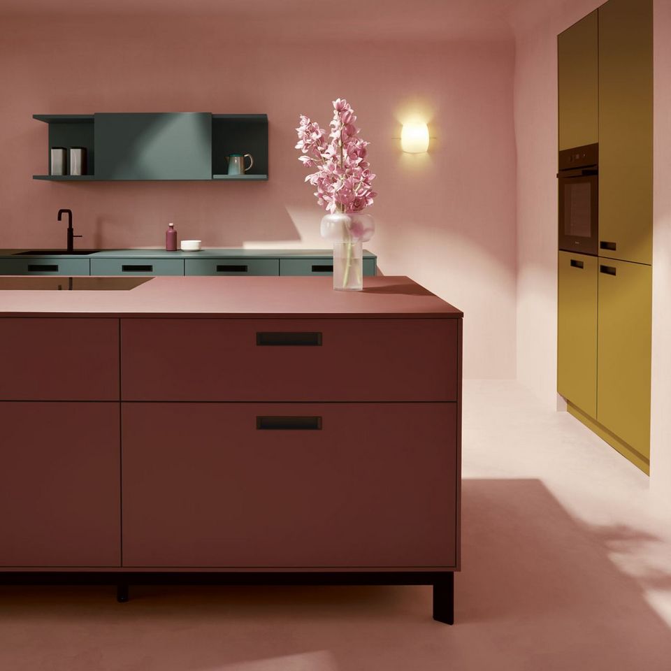 indian red kitchen