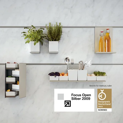 Cube organisation for the kitchen
