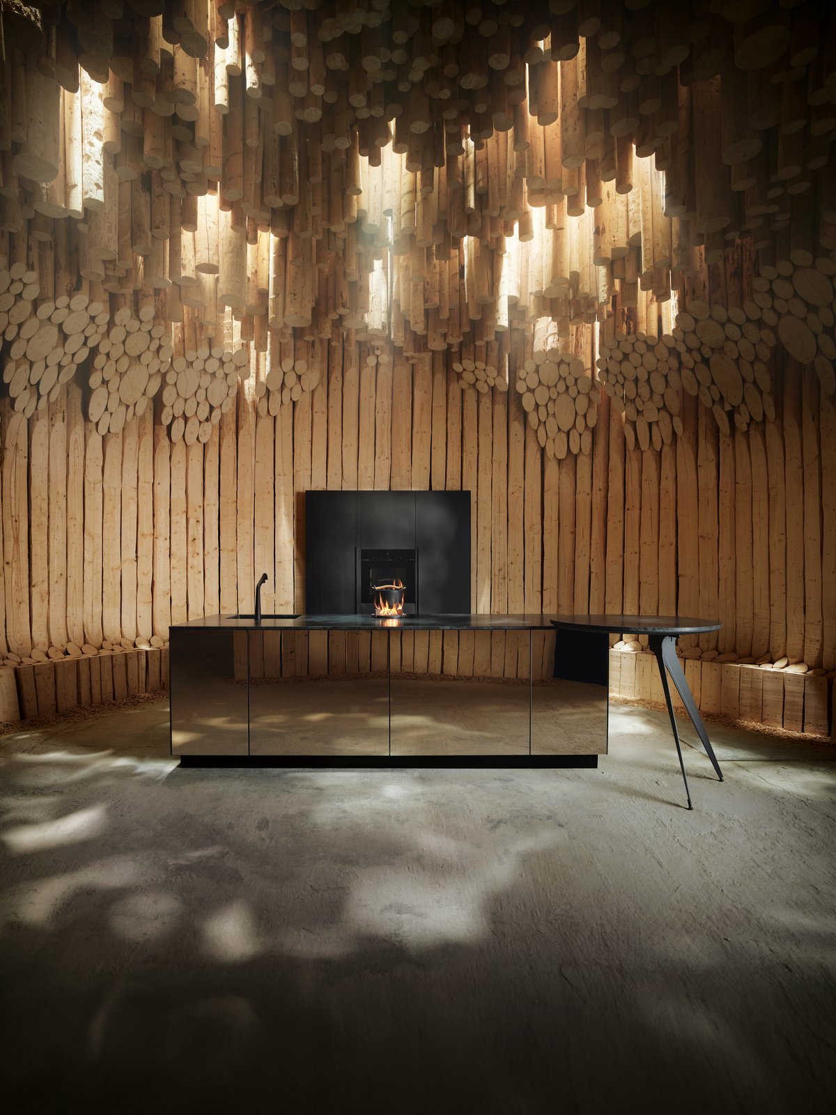 the fireplace campaign poster