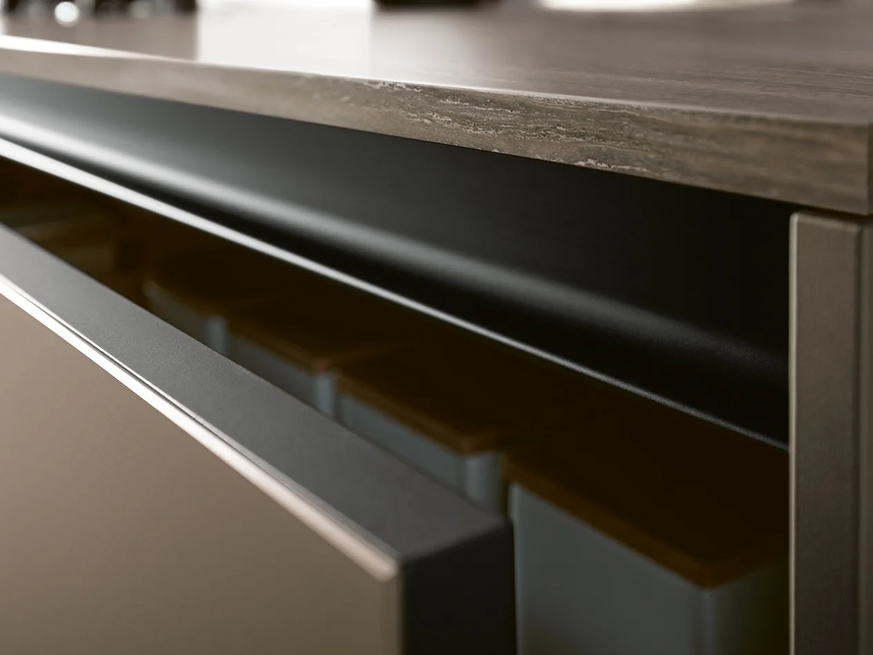 recessed handle