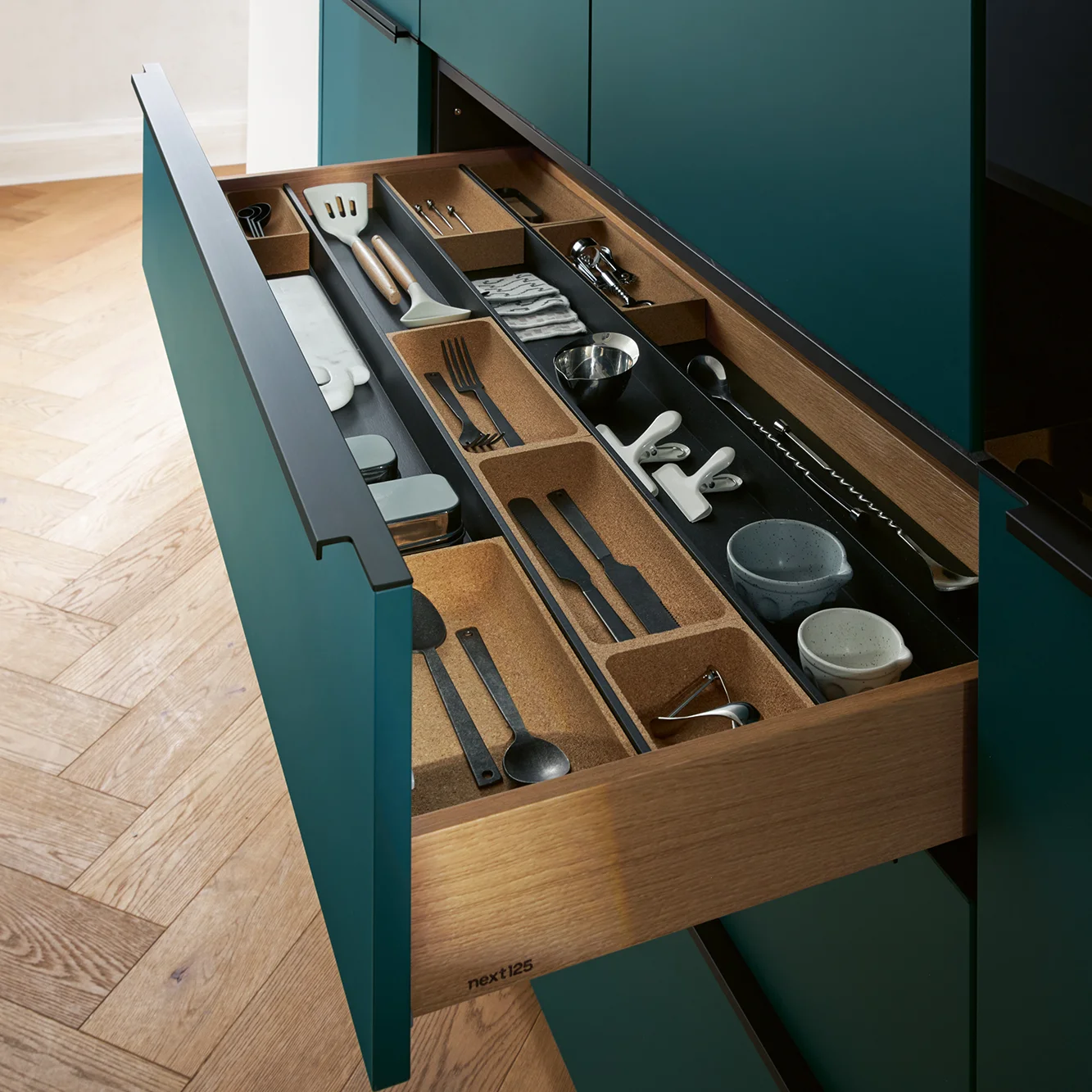 Woodbox in der Schubladen