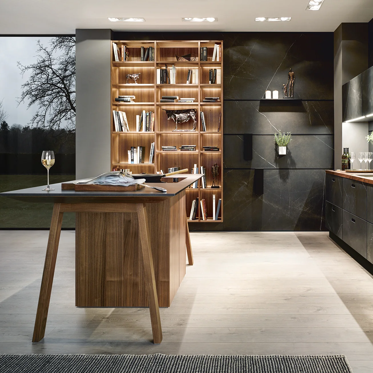 cooking table from wood 