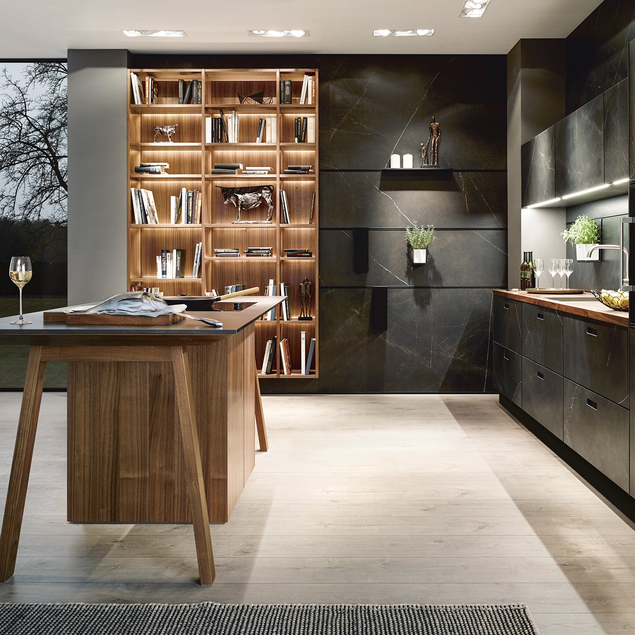 next125 | nx670 Die moderne Holzdesign-Küche