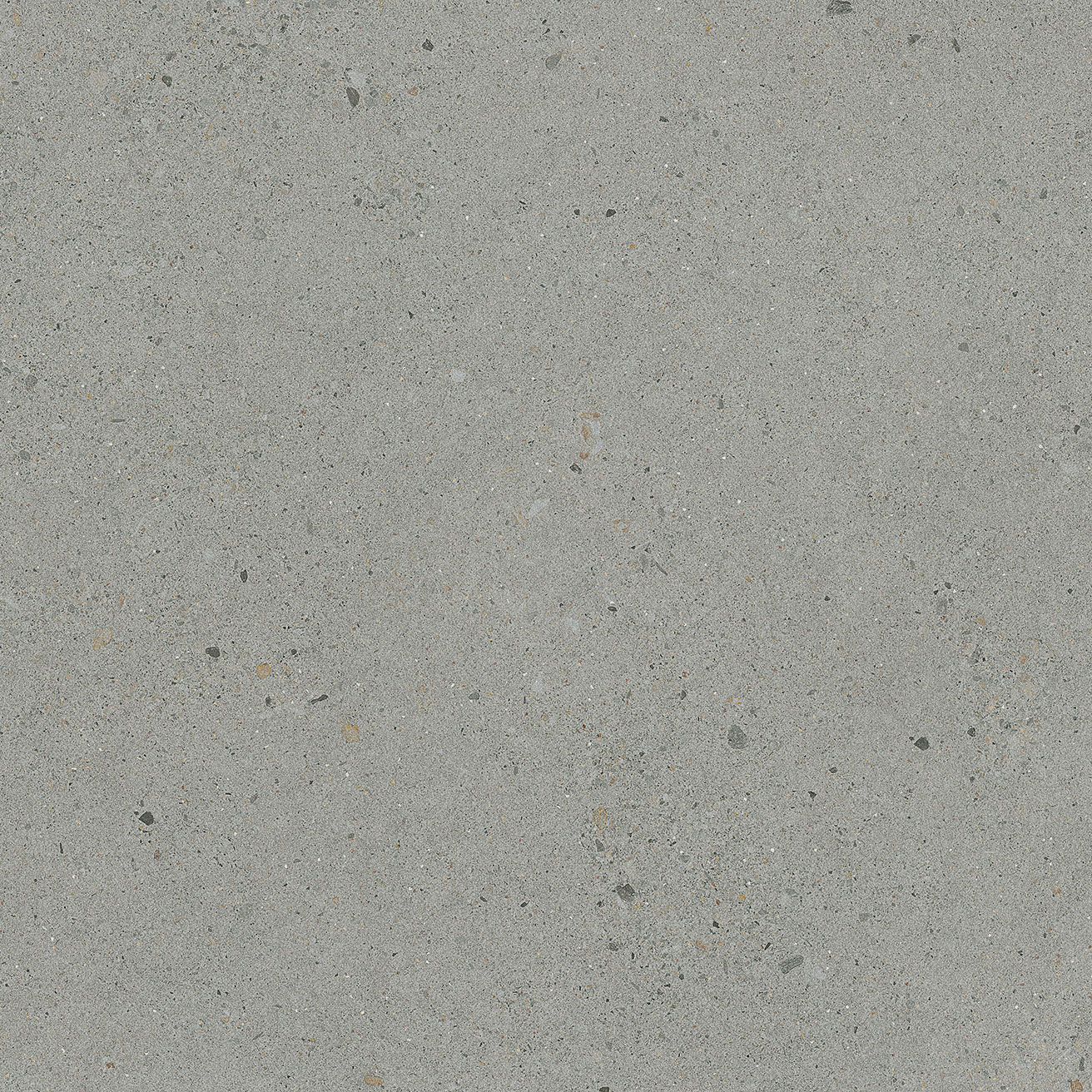 Oberfläche in grauer Granitoptik mit gleichmäßiger, feinkörniger Struktur